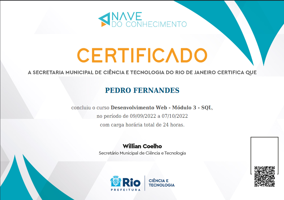 certificado